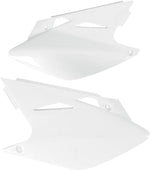 UFO Side Panels - Kawasaki KXF450 2006-08 - White