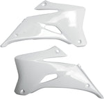 UFO Radiator Scoops - Yamaha YZF 250/450 2006-09 - White