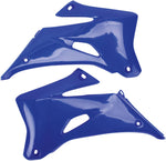 UFO Radiator Scoops - Yamaha YZF 250/450 2006-09 - Blue