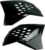 UFO Radiator Scoops - KTM EXC 2009-11 - Black