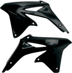 UFO Radiator Scoops - Suzuki RMZ 450 2009-17 - Black