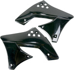 UFO Radiator Scoops - Kawasaki KXF250 2010-11 - Black