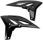 UFO Radiator Scoops - Yamaha YZF250 2010 - Black