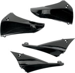 UFO Upper Radiator Scoops - Yamaha YZF450 2010-13 - Black