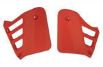 UFO Radiator Scoops - Honda CR125 1987-88 - Light Red