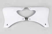 UFO Radiator Scoops - Yamaha YZF426, WRF 400/426 2000-02 - White