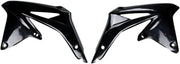 UFO Radiator Scoops - Suzuki RMZ450 2008 - Black