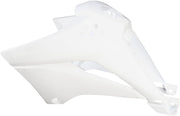 UFO Radiator Scoops - Kawasaki KLX110 2010-18 - White