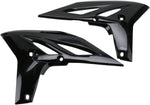 UFO Radiator Scoops - Yamaha YZF250 2011-13, WRF450 2012-15 - Black