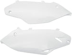 UFO Side Panels - Kawasaki KXF250 2013-16, KXF450 2012-15 - White