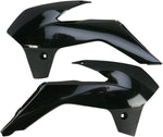 UFO Radiator Scoops - KTM SX85 2013-17 - Black