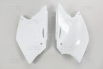 UFO Side Panels - Suzuki RMZ250 2004-06 - White