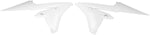 UFO Radiator Scoops - Yamaha YZF250 2014-18, YZF450 2014-17 - White