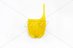 UFO Front Number Board - Yamaha YZ 125/250 2015-18, YZF 250/450 2010-15 Yellow