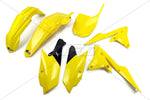 UFO Plastics Kit - Yamaha YZF250 2014-18, YZF450 2014-17 - Yellow/ Black