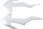 UFO Radiator Scoops - KTM SX85 2018 - White