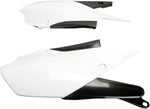 UFO Side Panels - Yamaha YZF450 2018 - White