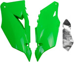 UFO Side Panels - Kawasaki KXF450 2019-20 - Fluro Green