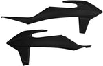 UFO Radiator Scoops - KTM SX 125/150/250 2019-20 - Black