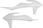 UFO Radiator Scoops - KTM SX 125/150/250 2019-20 - White