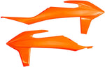 UFO Radiator Scoops - KTM SX 125/150/250 2019-20 - Fluro Orange