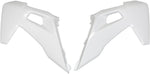 UFO Radiator Scoops - Husqvarna TC 125/250 2016-21 - White