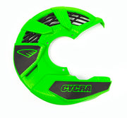 Cycra Disc Brake Cover - Kawasaki KXF450 2008-2015 - Green