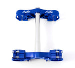 Kite MX-EN Triple Clamps - Yamaha YZ250 2006-2014 - Blue