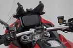 SW Motech GPS Mount - Ducati MultiStrada V4 1200 2021-2024 - Black