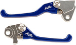 Kite Unbreakable Pivot Clutch And Brake Levers - Yamaha YZF250 2008-2014 - Blue