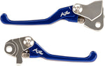 Kite Unbreakable Pivot Clutch And Brake Levers - Yamaha YZF450 2009-2024 - Blue