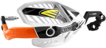 Cycra Ultra Probend CRM Wrap Around Handguards For 1-1/8" Handlebars - Orange/White