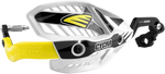 Cycra Ultra Probend CRM Wrap Around Handguards For 1-1/8" Handlebars - White/Yellow