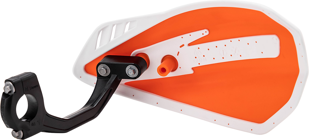 Cycra Cyclone Handguards - Orange/White