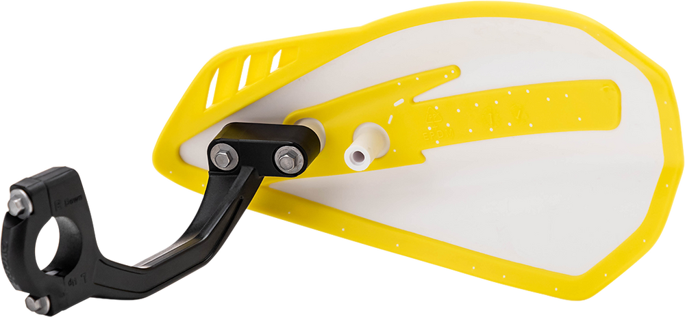 Cycra Cyclone Handguards - White/Yellow