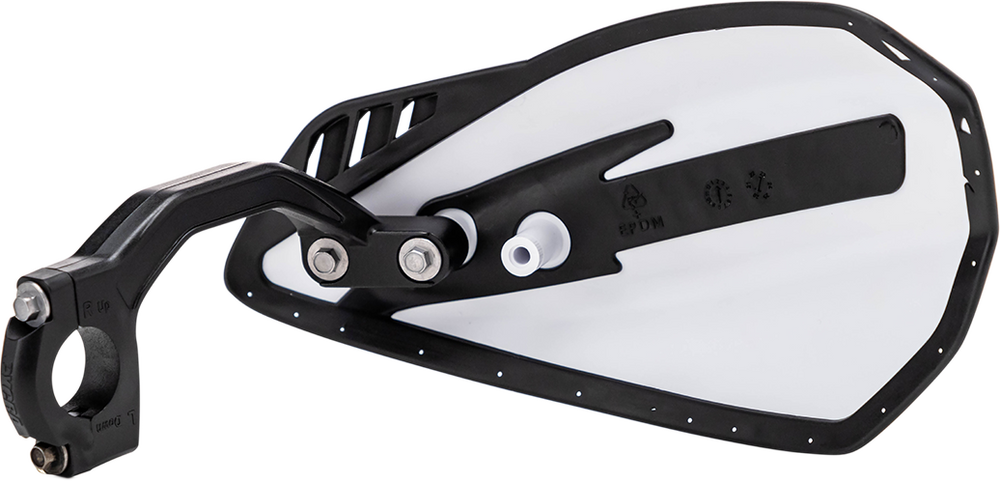 Cycra Cyclone Handguards - White/Black