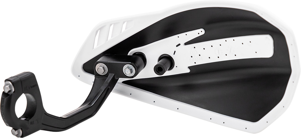 Cycra Cyclone Handguards - Black/White