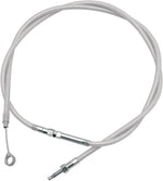 Motion Pro Armor Coat Braided Stainless Steel Clutch Cable - Harley Davidson FXSTSB 1340 1995-1997 - Chrome