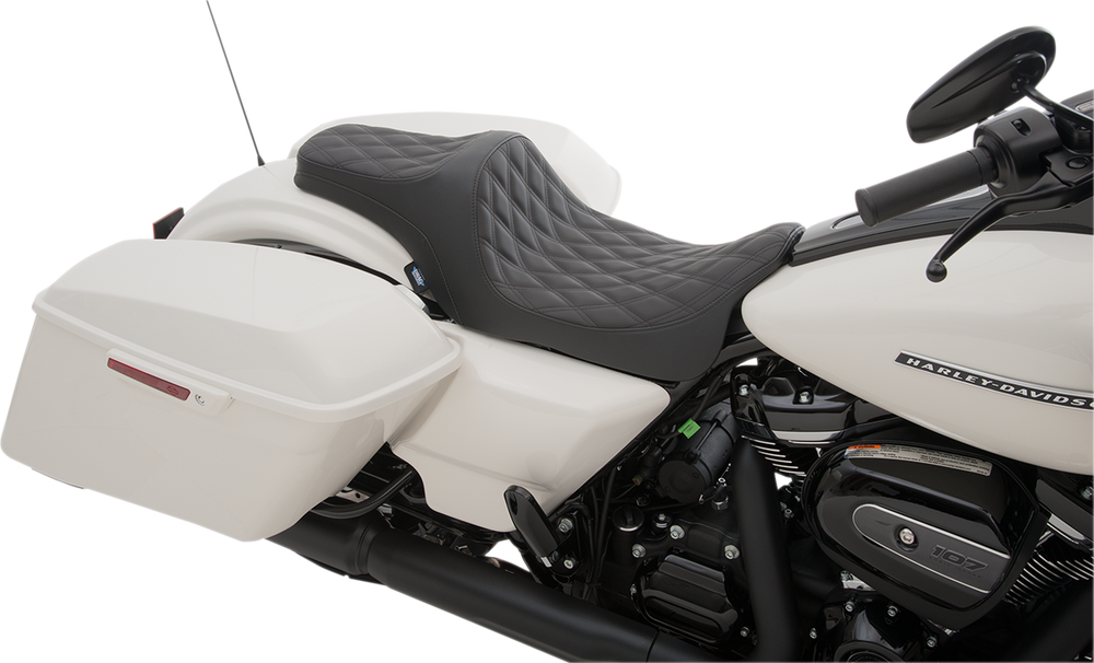 Drag Specialties Predator III Seat - Harley Davidson FLHRC 1690 ABS 2011-2016