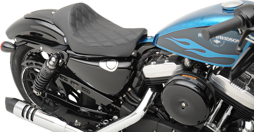 Drag Specialties Cafe Style Solo Seat - Harley Davidson XL 883 L 2010-2020