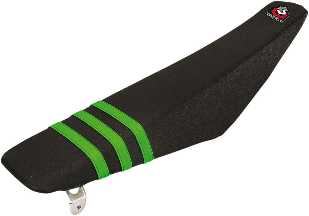 Blackbird Complete Tall Seat - Kawasaki KXF250 2013-16, KXF450 2012-15 - Black/Green