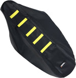 Moose Ribbed Seat Cover - Suzuki RMZ250 2010-18 - Black/Yellow