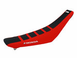 Blackbird Zebra Seat Cover - Honda CRF250R 2010-13, CRF450R 2009-12 - Red/Black