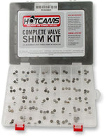 Hot Cams Complete Valve Shim Kit - Yamaha YZF250 2001-2013 - Steel