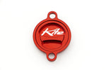 Kite Oil Filter Cover - KTM SXF450 2011-2023 - Red