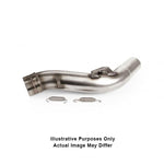 DEP Mid Section S7R Pipe - Kawasaki KXF450 2009-18