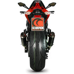 Scorpion RP-1 GP Carbon Round Exhaust - Kawasaki Z1000 2014 - 2016 No Panniers