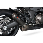 Scorpion RP-1 GP Carbon Round Exhaust - Kawasaki Z1000 2014 - 2016 No Panniers