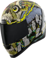 Icon Unisex Airform Dead Serious Helmet - Black