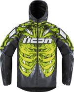 Icon Unisex Airform Manikr Jacket - Black Dark Grey Green Light Grey White